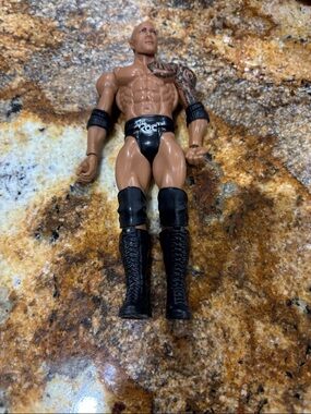 WWE The Rock Action Figure – Black Gear